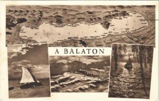 1942 Balaton, térkép (EK)
