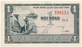 Vietnám 1955. 1D T:I- Vietnam 1955. 1 Dong C:AU