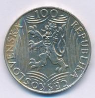 Csehszlovákia 1949. 100K Ag "Sztálin" T:2 patina
Czechoslovakia 1949. 100 Korun Ag "...