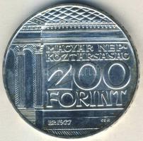 1977. 200Ft Ag "Magyar Nemzeti Múzeum" T:BU
