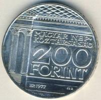 1977. 200Ft Ag "Magyar Nemzeti Múzeum" T:BU