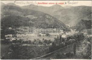 1909 Gurabárza, Barza, Gura-Barza (Kristyor, Criscior); bánya kolónia és kaszinó. Adelman József kiadása / mining colony and casino