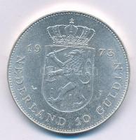 Hollandia 1973. 10G Ag "Julianna - uralkodásának 25. évfordulója" T:2
Netherlands 1973. 1...