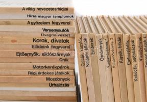Búvár Zsebkönyvek 65 kötete + Kolibri Könyvek 24 kötete. Bp., Móra. Kiadói kartonált papírkötés, vál...