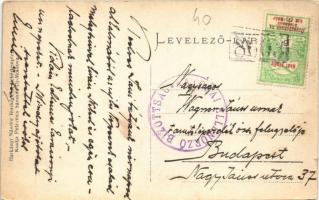 Újmoldova, Bosneag, Moldova Noua; Harkányi Nándor fényképész, Petrovics Sándor kiadása + "KATON...