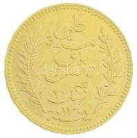 Tunézia 1891A 20Fr Au "III. Ali" (6,45g/0.900) T:2 ph. / Tunisia 1891A 20 Francs Au "...