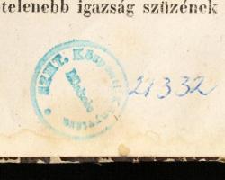 Széchényi István, gróf [1791-1860]: Világ, vagy is felvilágosító töredékek némi hiba 's előítél...