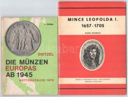 Vegyes: Heinz Dietzel: Die Münzen Europas ab 1945 - Nettokatalog (Európai érme katalógus 1945-ig) - ...