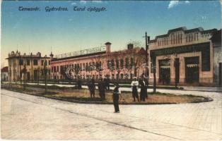 Temesvár, Timisoara; Gyárváros, Turul cipőgyár / Fabric, shoe factory