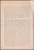 1955 A népi demokrácia korszaka múzeumi anyagának gyűjtése, gépirat, eredeti minisztériumi pecséttel...