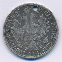 Ausztria 1887. 1Fl Ag "Ferenc József" T:2- patina, ly., ph.
Austria 1887. 1 Florin Ag &qu...