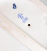 Herendi porcelán Ludas Matyi, kézzel festett, jelzett (Lux Elek), kis kopásnyomokkal, 25x11,5x20 cm