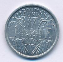 Reunion / Francia tartomány 1948. 1Fr Al T:1- Reunion / French department 1948. 1 Franc Al C:AU Krause KM#6