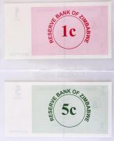 Zimbabwe 1994-2009. 1c - 100.000.000.000.000$ (61xklf) kisalakú berakólapokra rendezve T:I
Zimbabwe...