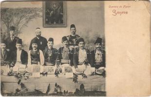 Izmir, Symrne; Ouvriers de Figues / Turkish folklore, fig workers (tear)
