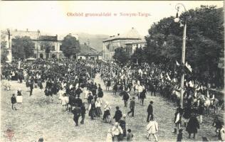 1911 Nowy Targ, Neumarkt; Ochód grunwaldzki / Grunwald celebration, procession
