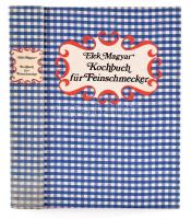 Magyar, Elek: Kochbuch für Feinschmecker. Bp., 1980, Corvina. Német nyelven. Kiadói egészvászon-kötés, ex libris-szel.