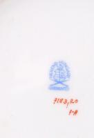 Herendi Rothschild mintás váza, kézzel festett, jelzett, apró kopásnyomokkal, m: 20,5 cm