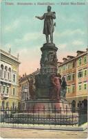 Trieste, Trst; Monumento a Massimiliano / Kaiser Max-Statue