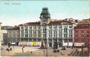 Trieste, Trst; Municipio / town hall, restaurant, café (EK)