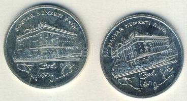 1992. 200Ft Ag "MNB" (2x) T:BU,2