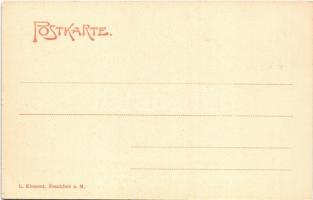 Oberursel (Taunus), Kurhaus Hohemark, Blick vom Kurhausturm in das Taunusgebirge, Wirtschaftsgebäude...