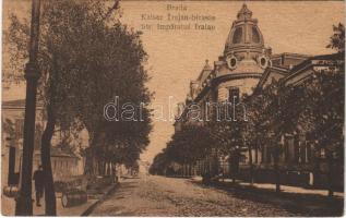 Braila, Kaiser Trajan-Strasse / Str. Imparatul Traian / street view (EK)