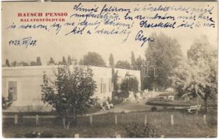 1927 Balatonföldvár, Rausch pensio. photo