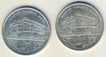 1993. 200Ft Ag "MNB" (2x) T:BU,2