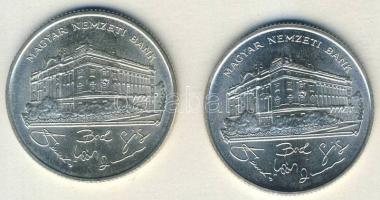 1993. 200Ft Ag "MNB" (2x) T:BU,2