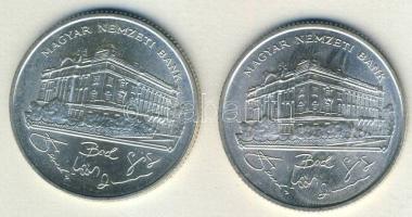 1993. 200Ft Ag "MNB" (2x) T:BU,2