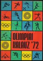 1972 Olimpiai kalauz, sok fotóval, 160p