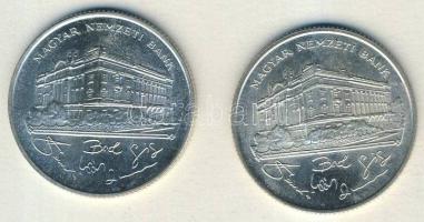 1993. 200Ft Ag "MNB" (2x) T:BU,2