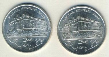 1993. 200Ft Ag "MNB" (2x) T:BU,2