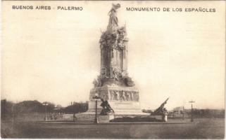 1924 Buenos Aires, Palermo, Monumento de Los Espanoles / Spanish monument (EK)