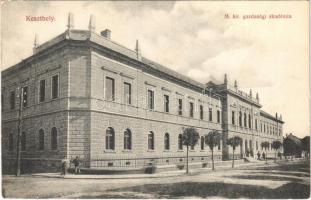 Keszthely, M. kir. gazdasági akadémia. Mérei Ignác 477-1907.