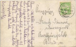 1915 Osztrák-magyar katonák csoportja Losonc mellett / WWI Austro-Hungarian K.u.K. military, group o...