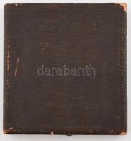 Ezüst(Ag) nyelű desszertes evőeszközkészlet, 6+1 db