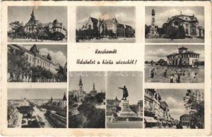 1943 Kecskemét, mozaiklap (fl)