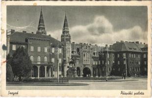 1944 Szeged, Püspöki palota (gyűrődés / crease)