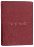 Ady Endre párisi noteszkönyve. 1924, Amicus. Kiadói egészvászon kötés, előzéklapon szakadással, kiss...