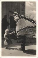 1938 Bujáki leány (Nógrád megye), magyar folklór / Hungarian folklore from Buják