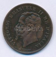 Olaszország 1861M 5c Cu II. Viktor Emanuel T:2  Italy 1861M 5 Centesimi Cu Vittorio Emanuele II C:XF