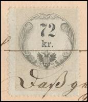 1891 gróf Batthyány Erzsébet nemesi címerének levéltári igazolás, a család kézzel festett címerével....