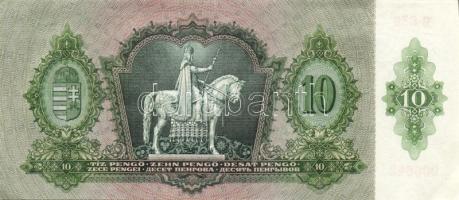 1936. 10P (4x) egymásutáni sorszámokkal T:I