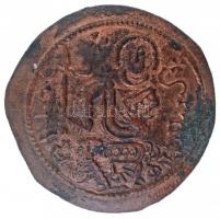 1172-1196. Rézpénz Cu III. Béla (3,58g) T:1-,2 patina Hungary 1172-1196. Copper Coin Cu Béla III (3,58g) C:AU,XF patina Huszár: 72., Unger I.: 114.