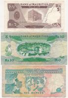 Mauritius 1985. 5R + 10R + Seychelle-szigetek 1989. 10R T:III
Mauritius 1985. Rupees + 10 Rupees + ...