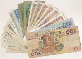 Vegyes: Portugália 1978. 20E (2x) + 1984. 100E + 1987(?) 500E + 1996. 1000E (5x) + Spanyolország 193...