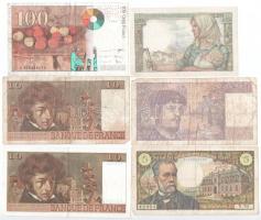 Franciaország 1931. 100Fr + 1939. 100Fr + 1941. 100Fr + 1943. 10Fr + 1967. 5Fr + 1974. 10Fr + 1977. ...