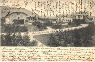 1903 Ilidza, Bad Ilidze bei Sarajevo; Hotel Hungaria + K.UND K. MILIT. POST
